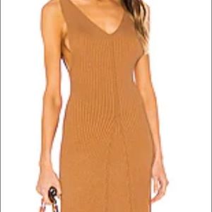Free People “Sweet as Honey” knit slip dress (NEVER WORN) (REVOLVE)